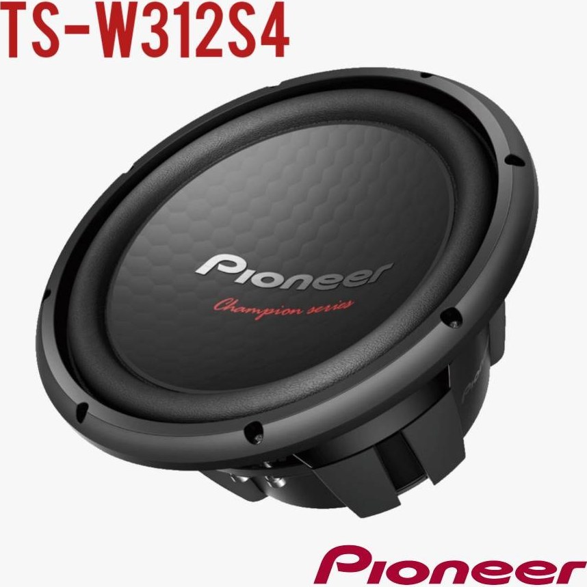 ساب ووفر خودرو پایونیر مدل TS-W312S4 ا Pioneer TS