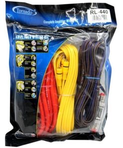 کابل آمپلی فایر خودرو تورنادو مدل RL-440 پک ارسی