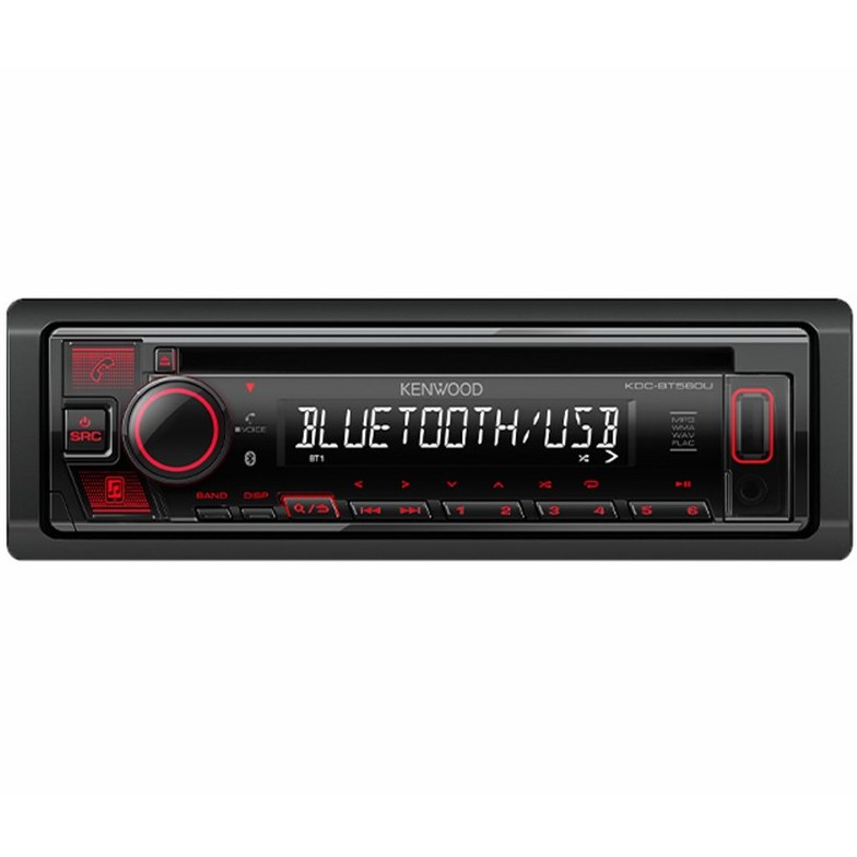 پخش خودرو کنوود KDC-BT560U با بلوتوث و سایز ۱ دین
