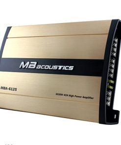 آمپلی فایر ام بی آکوستیک مدل MBA-6125 ا MB Acoustics MBA-6125 Car Amplifier
