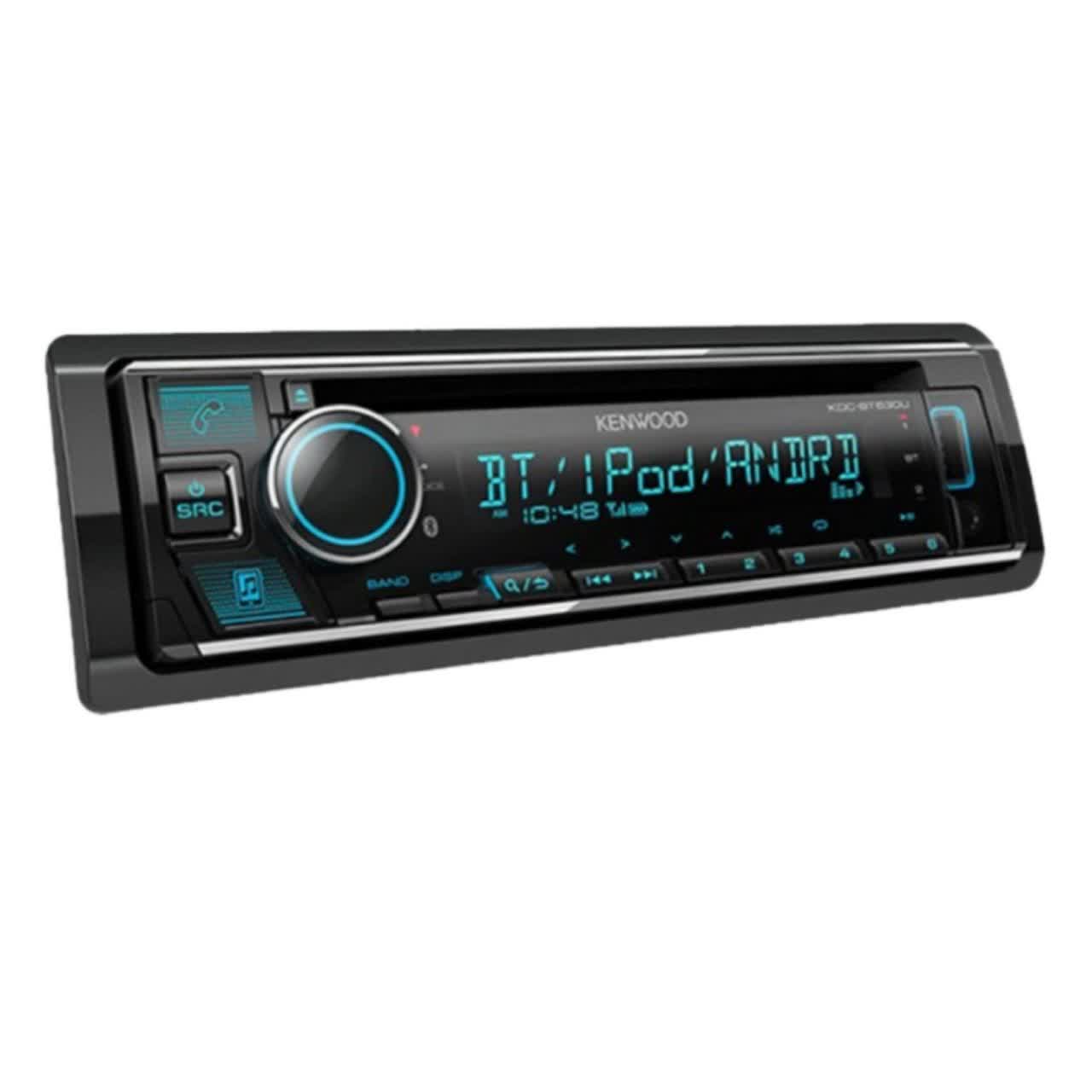 پخش کنوود مدل KDC-BT640U با بلوتوث و سایز ۱ دین